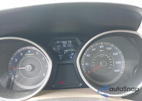 2012 Hyundai Elantra Limited (Ulsan Plant) z USA, uszkodzony, nr VIN KMHDH4AE9CU207197